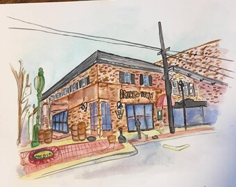 Custom Link for MaryKate McK. : Brick and Brew 8x10 print