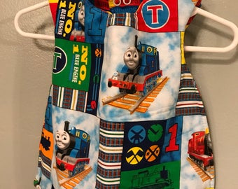 Reversible Infant Smock Bib