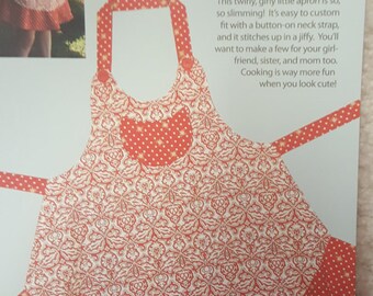Sassy Little Apron by Cabbage Rose