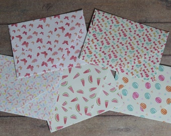 Mini Envelopes Handmade 6.5cm x 5cm