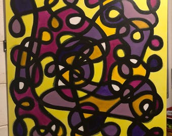 Tangled Up In Yellow/Violet