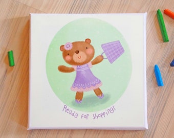 Little teddy bear for children's room