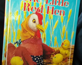 Vintage 1968 "The Little Red Hen" Book/Hardcover