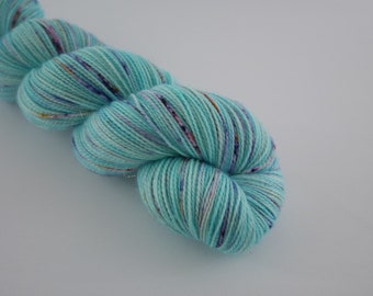 PETILLANTE SOCK, Aquarium, merino nylon sock yarn ,100g