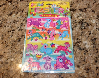 Vintage Lisa Frank Easter Stickers New In Package