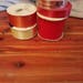Satin and acetate ribbon