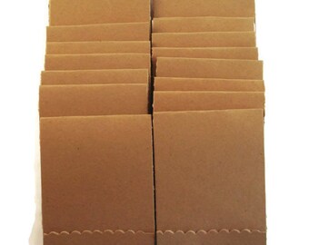 Kraft Matchbook Notepads Set of 20 Match Books Mini Note Pads in Kraft