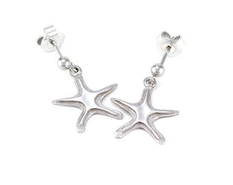 Earrings STARFISH Silver 925