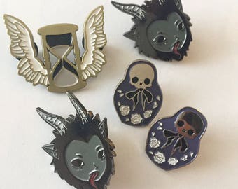 SECONDS SALE **flawed** enamel pins, cloisonne, lapel pin