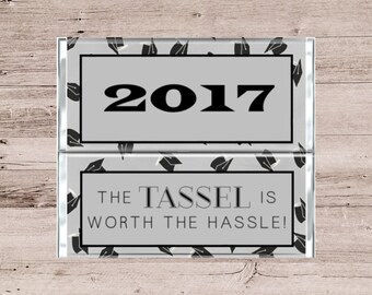 Graduation Candy Bar Wrapper-Personalized Chocolate Bar Wrapper-Class of 2017 Candy Bar Wrapper-Graduation Chocolate Bar Wrapper-Custom
