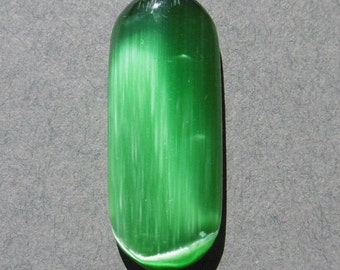 Fiber Optic Cabochon Forest Green (31X12.5X5)