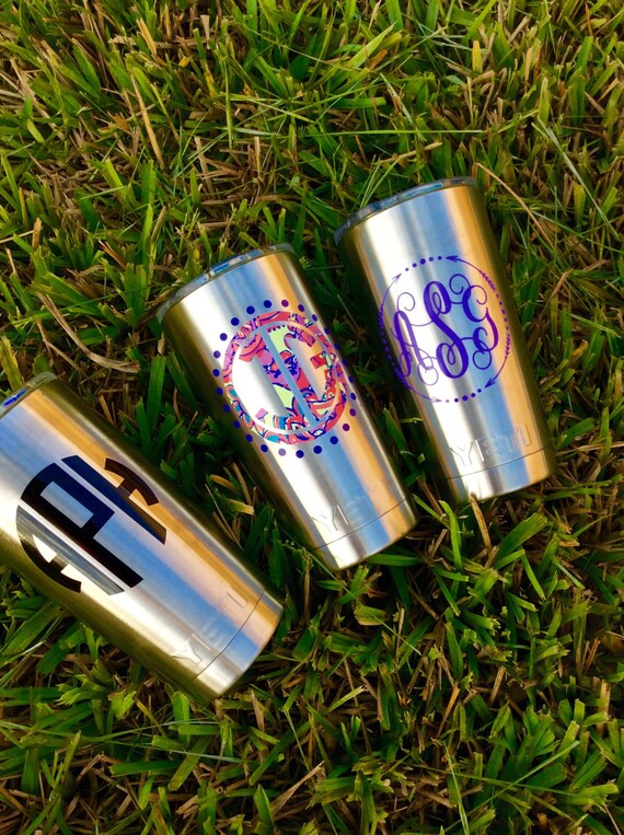 Items similar to Yeti Rambler 20oz, Personalized tumbler cup ,Christmas