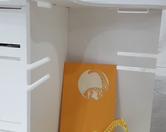 Giraffes 3D popup greeting cards