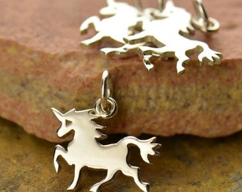 Sterling Silver Unicorn Charm