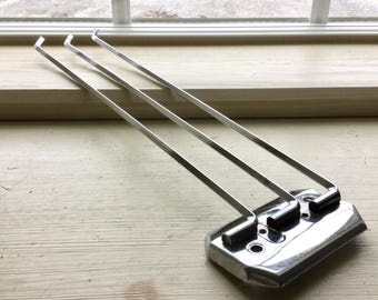 Swing Arm Towel Rack, Art Deco Chrome Kitchen Wall Mounted 3 Bars Rods