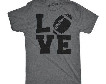 Football and Beer T-Shirt Funny Football Shirt Men's