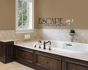 Bathroom Decor Bathroom Wall Decal Bathroom Vinyl Wall Bathroom Decor Bathroom Wall Decal Bathroom Vinyl Wall