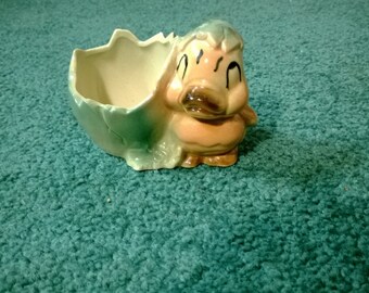 Pre mid century Ceramic duck by Shawnee Arts, Very cute