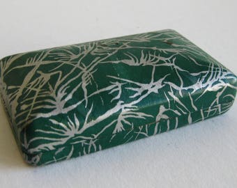 Vintage Art Deco Bamboo Jewelry Presentation Box San Diego California Jeweler