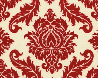 JD02 Red by Free Spirit Joel Dewberry Damask Red