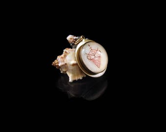 La Sirene , The Mermaid -- Voodoo Veve Talisman