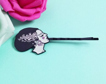Bride of Frankenstein Bobby Pin by Elorasaurus