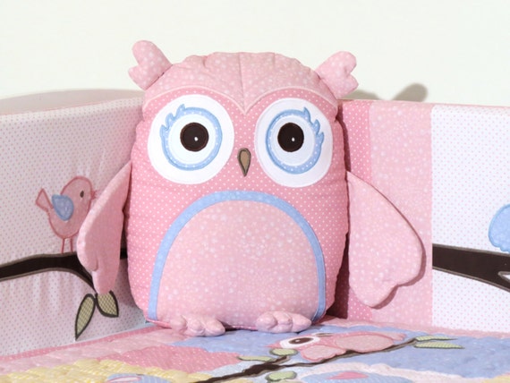 Pink Owl Pillow Baby Toys Stuffed Owl Shower Gift Present   Il 570xN.727995555 Lwqy 