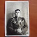 1950 Old photo of soviet soldier in military Uniform with Medals and Orders