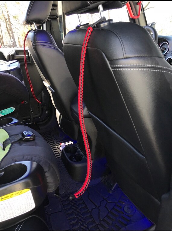 Backseat Paracord Child Assist Handle