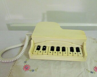 piano phone, 1980's