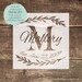 Personalized Name STENCIL or DECAL / Monogram Stencil or Decal / One-Time Use Adhesive Vinyl Stencil / Reverse Vinyl Stencil / Vinyl Decal