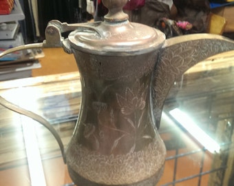 vintage copper pitcher