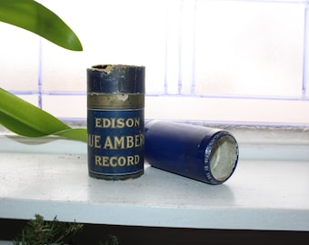 Antique Edison Cylinder Record 2410 By The Dear Old River Rhine
