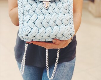 Knitted Backpack from Carol's Line