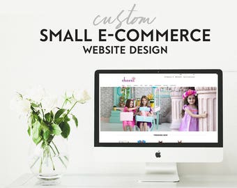Custom Website Design - Small E-Commerce - Custom Responsive Wordpress Website Design - E-Commerce Website Design
