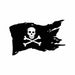 Bones Flag Pirate Graphics SVG Dxf EPS Png Cdr Ai Pdf Vector Art Clipart instant download Digital Cut Print File Cricut Silhouette Decal