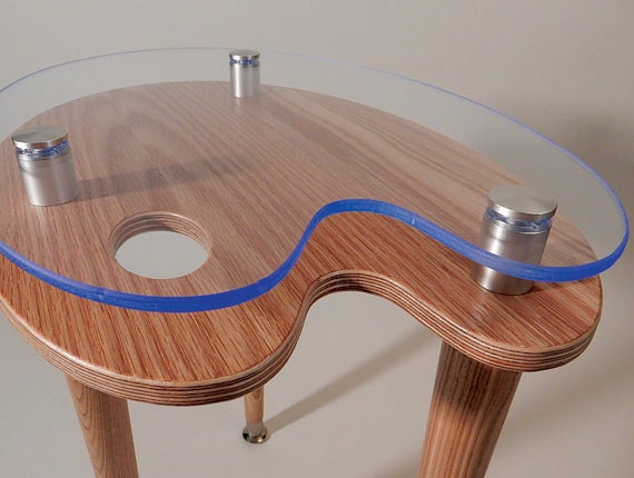 Art palette table Clearance