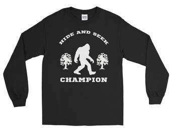 Hide And Seek Champion Funny Long Sleeve T-Shirt