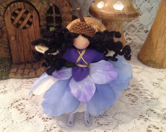 Purple and Blue Flower Fairy