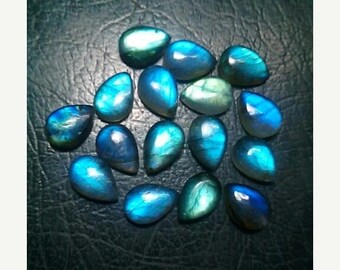 80% OFF SALE Labradorite Pear Cabochons