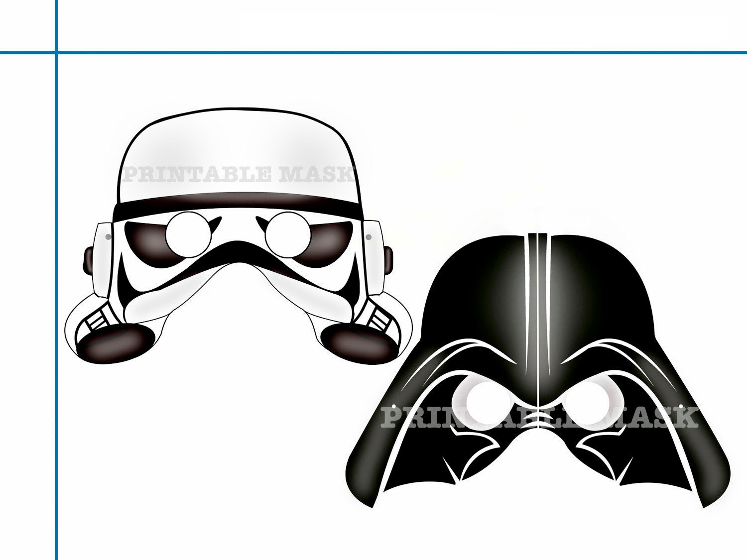 Famous Darth Vader Mask Template Crest Resume Ideas Namanasacom Il Fullxfull Yoda Free Printable