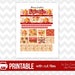 Printable Planner Stickers September Monthly View Early
