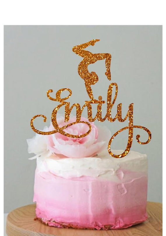 Gymnast Cake Topper For Sale Gymnast Cake Topper For Sale