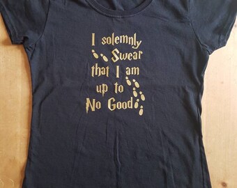 Women's I Solemnly Swear T-shirt- Harry Potter