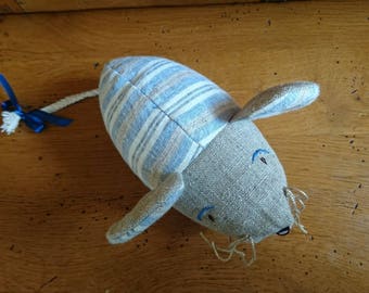 Toy mouse "Sourikiki" fabric