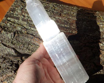 Selenite Stone, Selenite Crystal, Large Selenite Tower, Selenite Tower