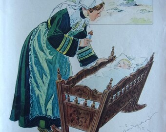 press advertising - milk baby Nestlé 1933 REF. 36683