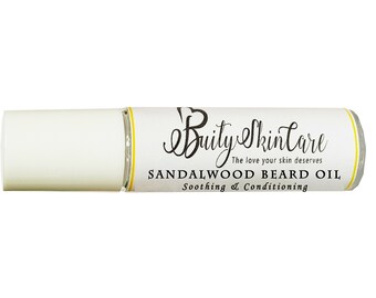 Sandalwood Beard Oil, beard oil kit, beard care, beard conditioner, beard grooming oil, gift for him, boyfriend gift, birthday gift for him