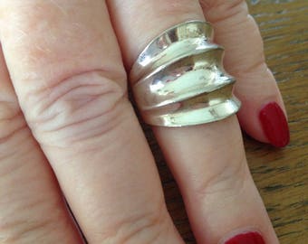 Sterling Silver Modern Ring