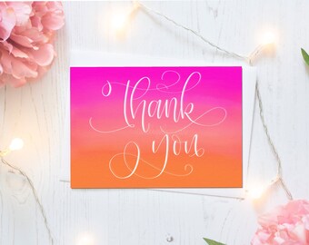 thank you card | digital print